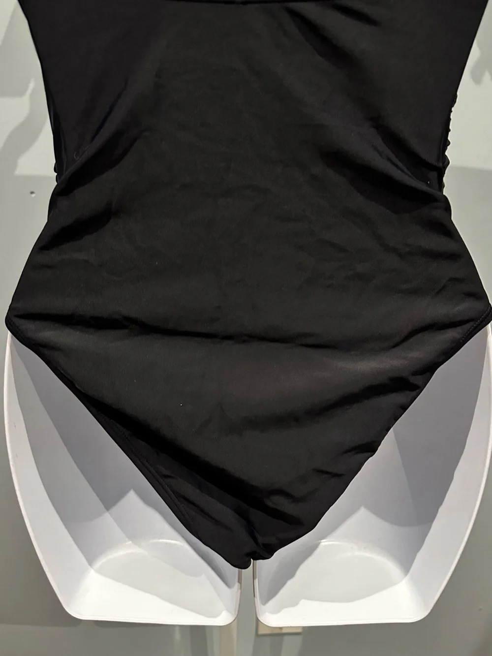 Cupshe Mesh Backless One-Piece Swimsuit with Tummy Control Black Size Small NWOT